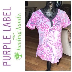 Purple Label scrub top